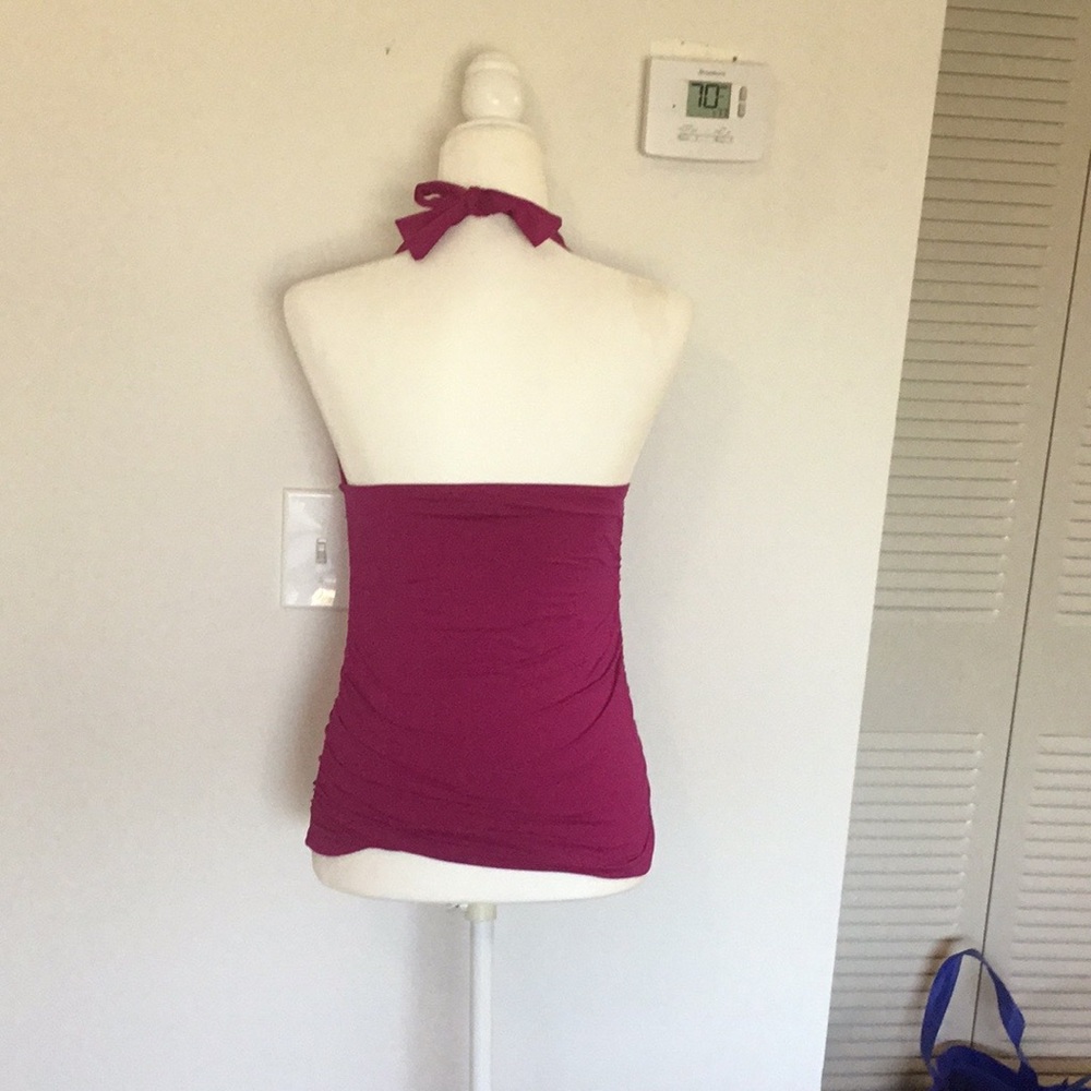 Magenta Tommy Bahama tankini top - Picture 2 of 4